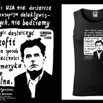 Podkoszulek z cytatem czarny unisex: Alf