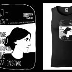 Podkoszulek z cytatem czarny unisex: Alf