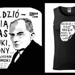 Podkoszulek z cytatem czarny unisex: Alf