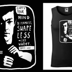 Podkoszulek z cytatem czarny unisex: Alf