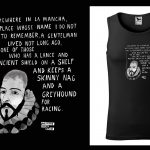 Podkoszulek z cytatem czarny unisex: Alf