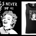 Podkoszulek z cytatem czarny unisex: Alf