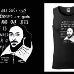 Podkoszulek z cytatem czarny unisex: Alf