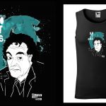 Podkoszulek z cytatem czarny unisex: Alf