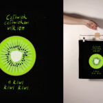 Torba bawełniana czarna: Kiwi