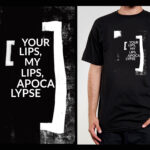 Koszulka z cytatem czarna: Apocalypse (eng)