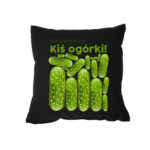 Poduszka czarna: Ogórki