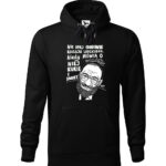 Bluza czarna z kapturem: Umberto Eco