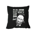 Poduszka czarna: Umberto Eco